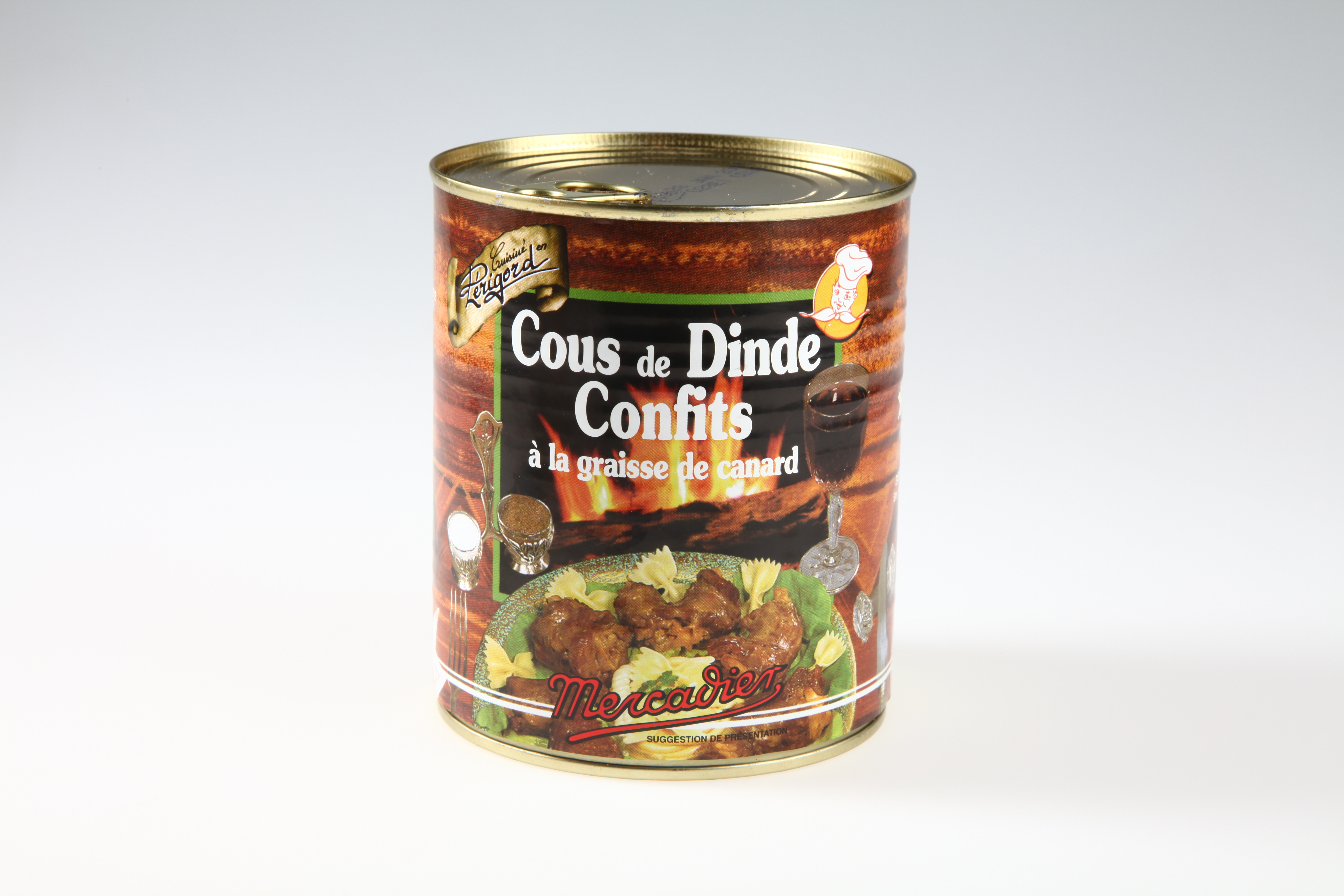 Cous de dinde confits