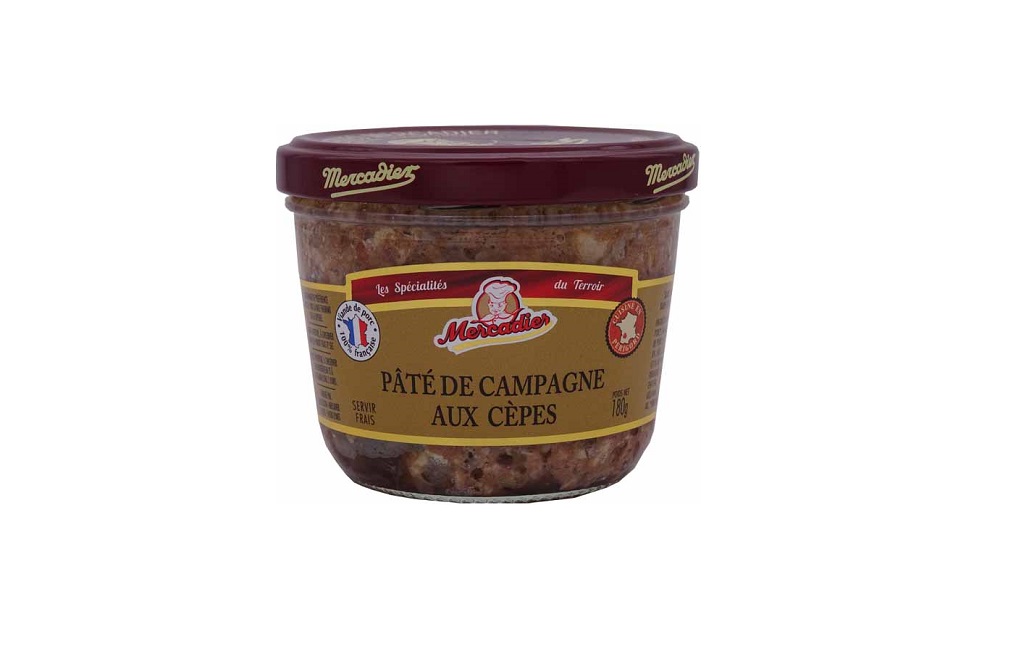 Pâté de campagne aux cèpes