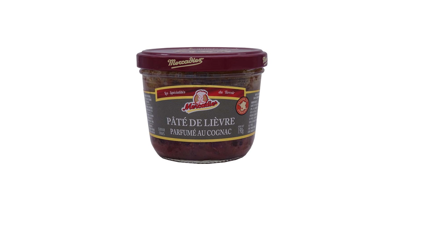 Pâté de lièvre parfumé au Cognac