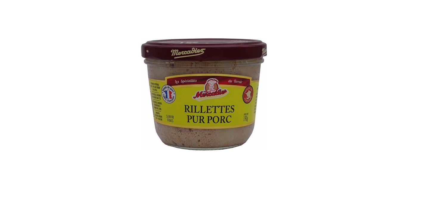 Rillette pur porc